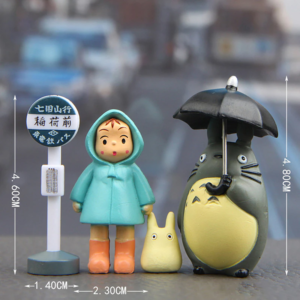 1 Set My Neighbor Totoro At The Bus Stop Figure