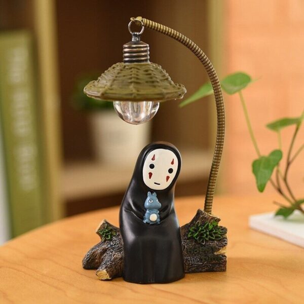 Spirited Away No Face Kaonashi Figures Toy LED Night Light