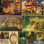 Totoro CatBus and Mei and Satsuki Poster