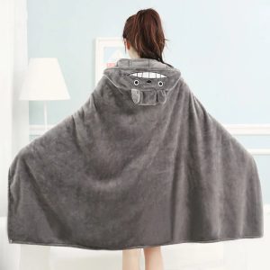 Totoro Hoodie Blanket