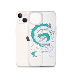 Spirited Away Haku Dragon iPhone Case - Studio Ghibli Merch by ghibli-merch.com