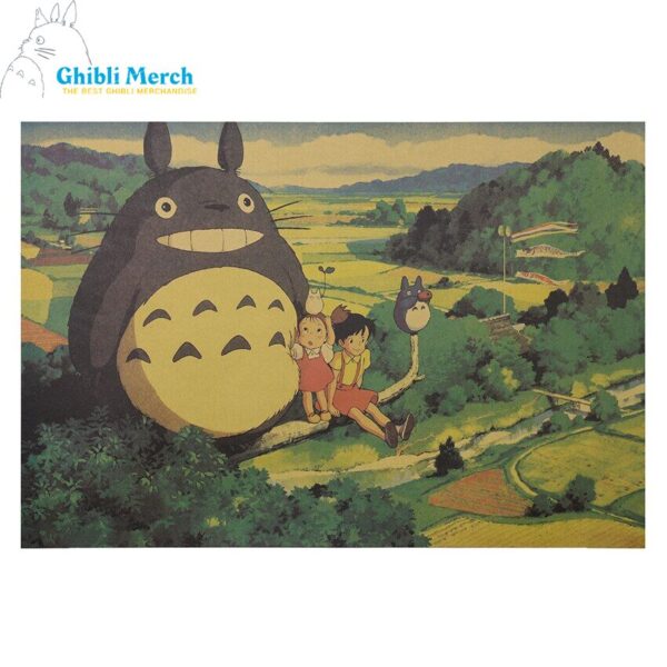 My Neighbor Totoro Poster Home Decor By Ghibli-merch.com