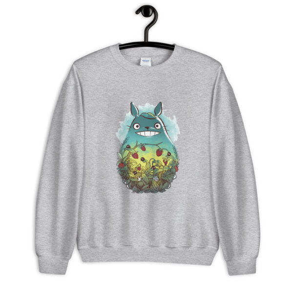 My Neighbor Totoro – Green Garden Sweatshirt Unisex by ghibli-merch.com