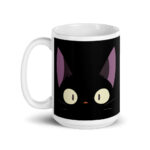 Jiji Face Cat mug