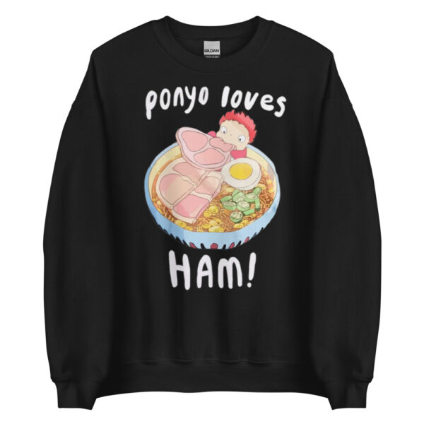 Ghibli Sweatshirt Ponyo Loves Ham