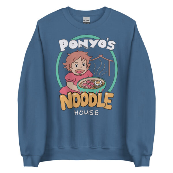 Ponyo Noodle House Sweatshirt - Ghibli Sweatshirt