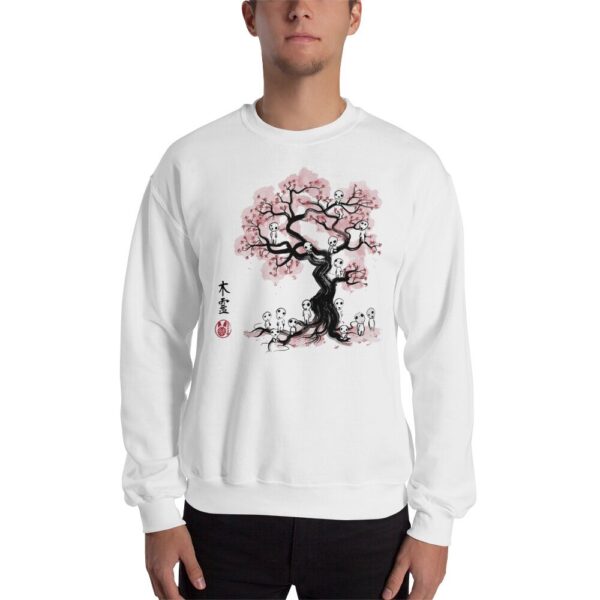 Sweatshirt Tree Spirits In Sakura Flower (1)