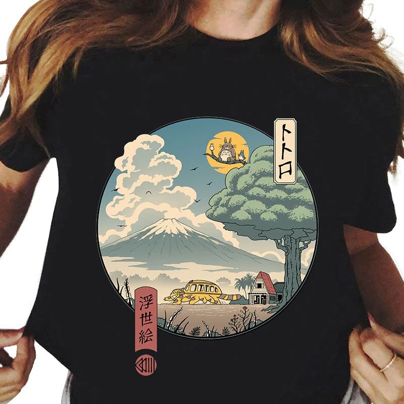 My Neighbor Totoro Anime Japan Style T-Shirt - Studio Ghibli Merch Store -  Official Studio Ghibli Merchandise