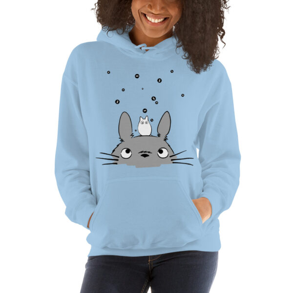 Totoro Face and Soot Sprites Hoodie