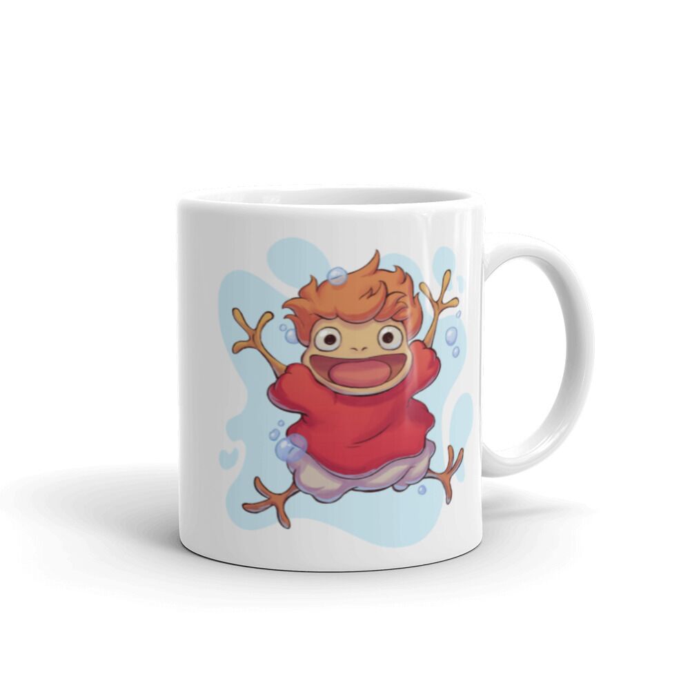 Howls Moving Castle Mug Howl And Sophie Kiss Studio Ghibli Merch