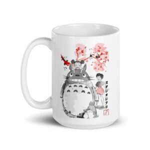 Totoro and Mei - Satsuki Sakura Flower Mug