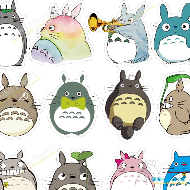 My Neighbor Totoro Stickers - Cute Totoro Stickers New 2022