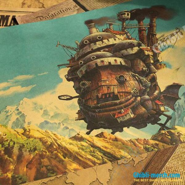 Howl's Moving Castle Movie Poster