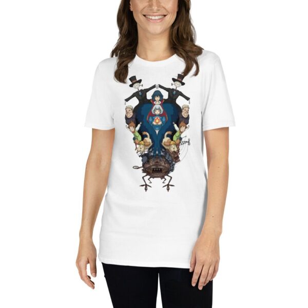 Howl’s Moving Castle T-Shirt Characters Mirror