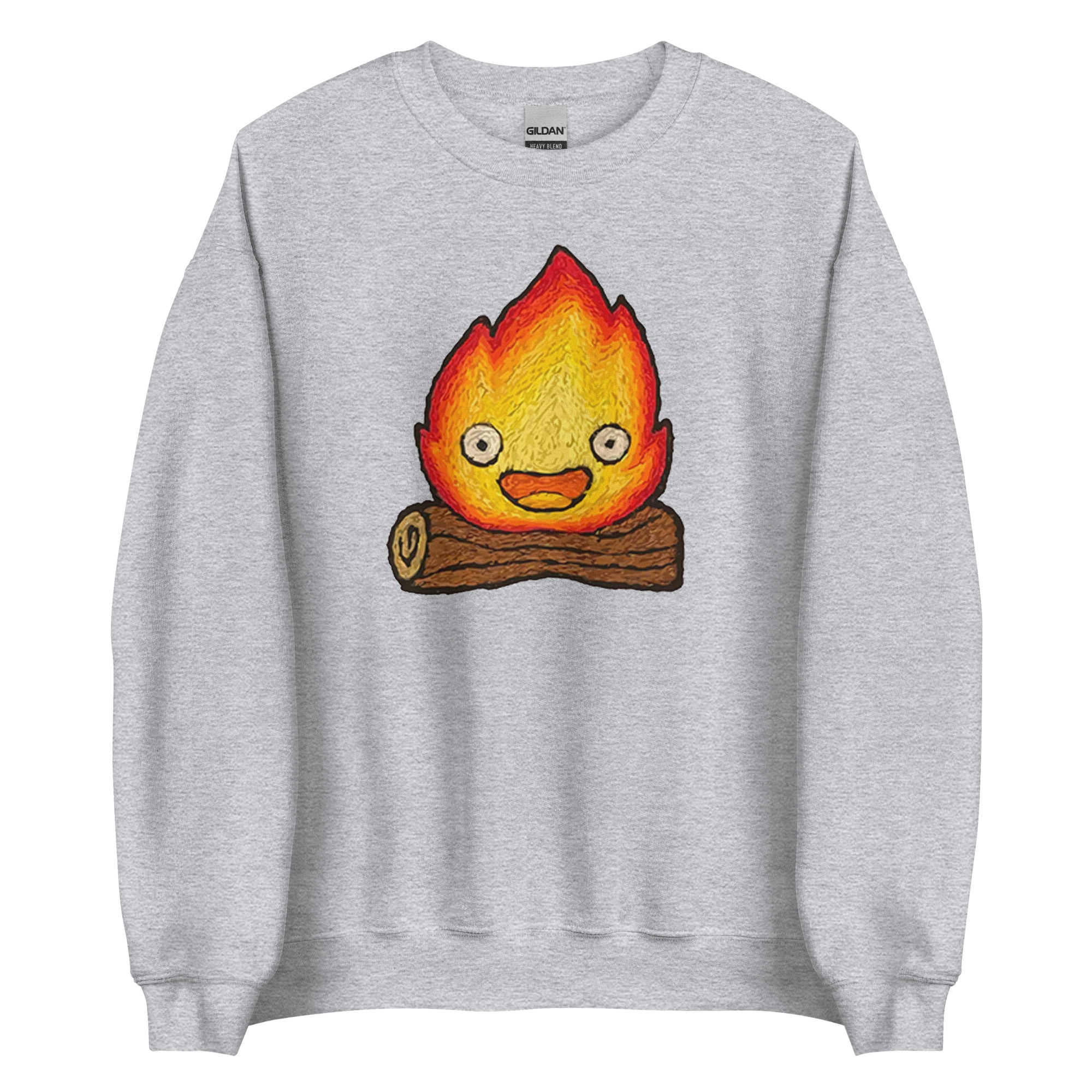 Moving Castle Calcifer Cute Sweatshirt 