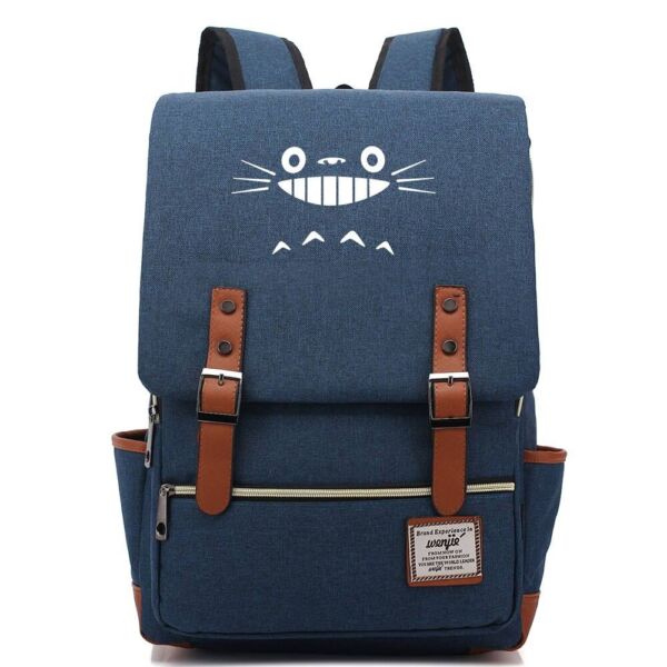 Totoro Smile Backpack for School Bag 2023