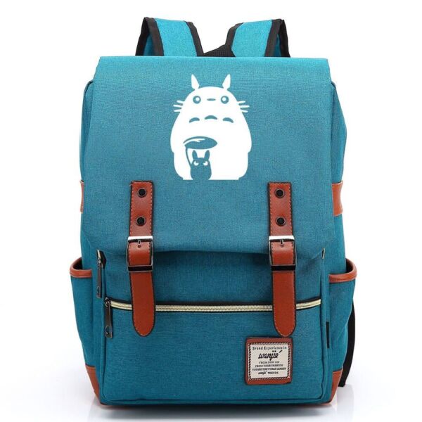 Totoro Hold Leaf Backpack for School Bag New 2022