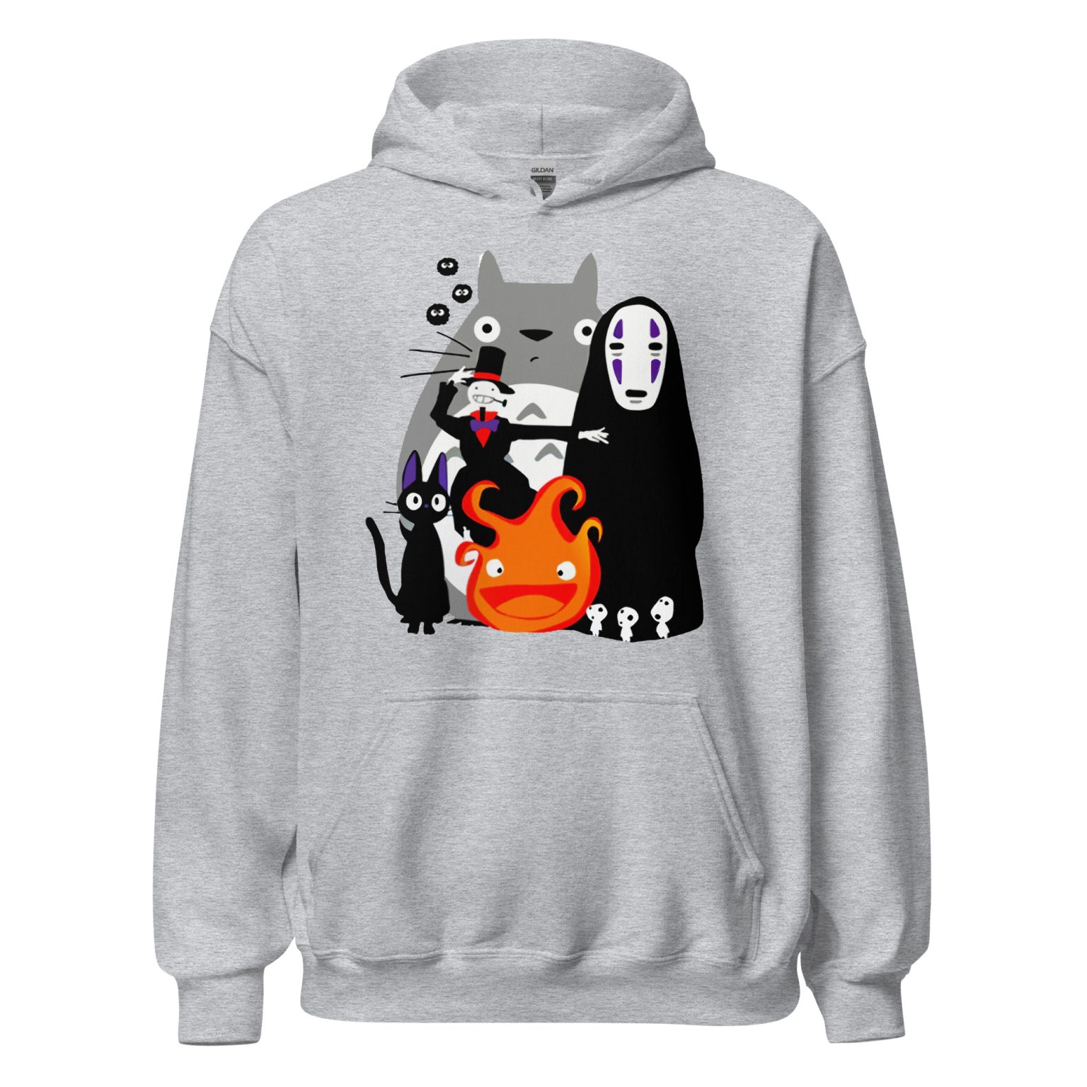 Ghibli Main Characters Unisex Hoodie - Ghibli Merch Store - Official ...