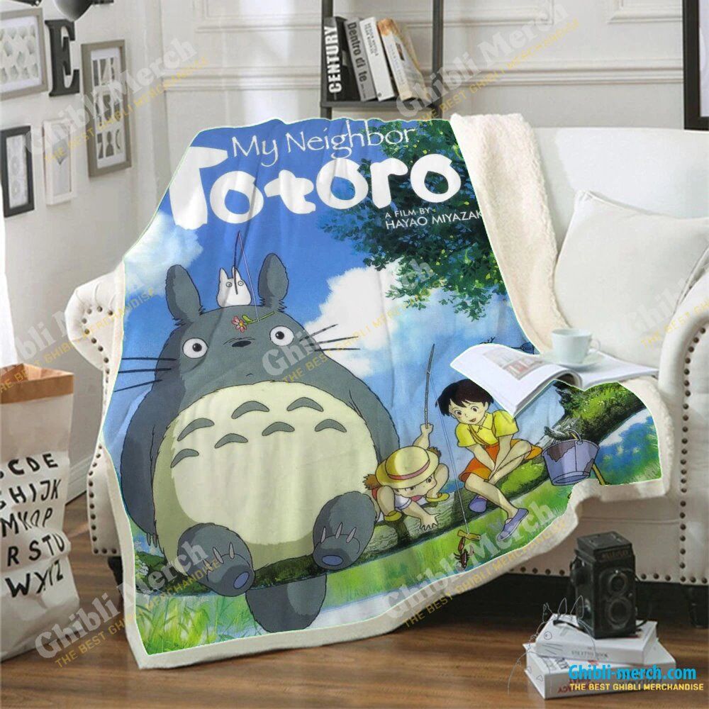 My Neighbor Totoro Fleece Blanket
