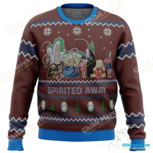 Spirited Away Movie Ugly Christmas Sweater