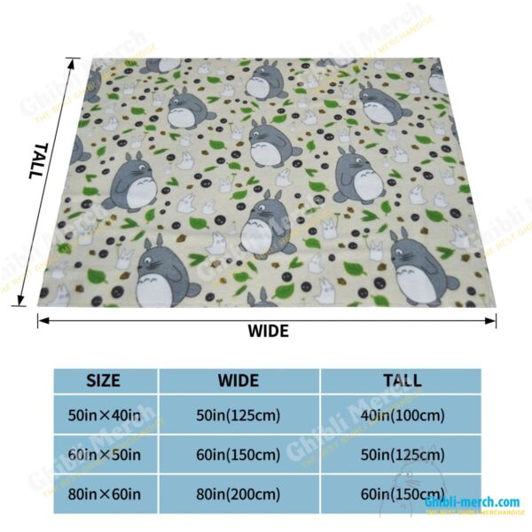 Totoro Blanket Pattern