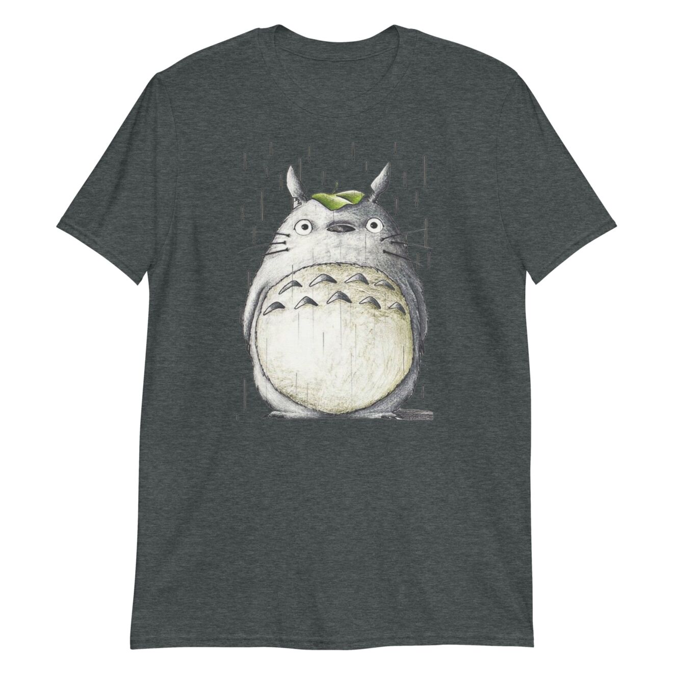 Totoro Vintage In The Rain T Shirt Ghibli Merch Store Official 