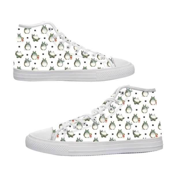 Cute Totoro Converse Shoes