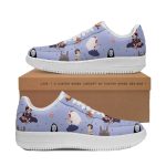 Ghibli Characters Light Blue Air Force Shoes