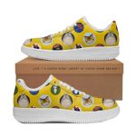 Ghibli Characters Yellow Air Force Shoes