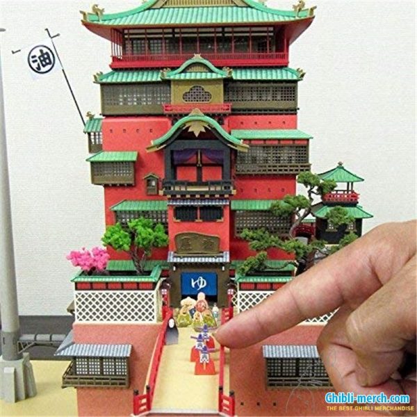 Spirited Away Bathhouse 3D Paper Puzzle