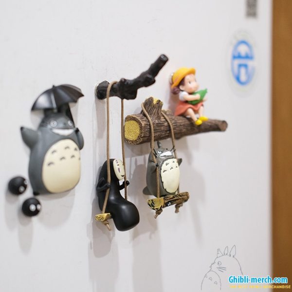 Studio Ghibli Action Figure Fridge Magnets