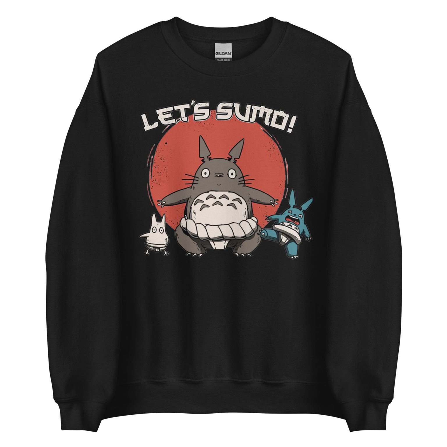 Totoro Let's Sumo Unisex Sweatshirt - Studio Ghibli Merch Store ...