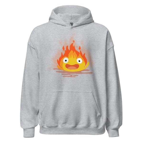 Howl's Moving Castle Calcifer Funny Unisex Hoodie