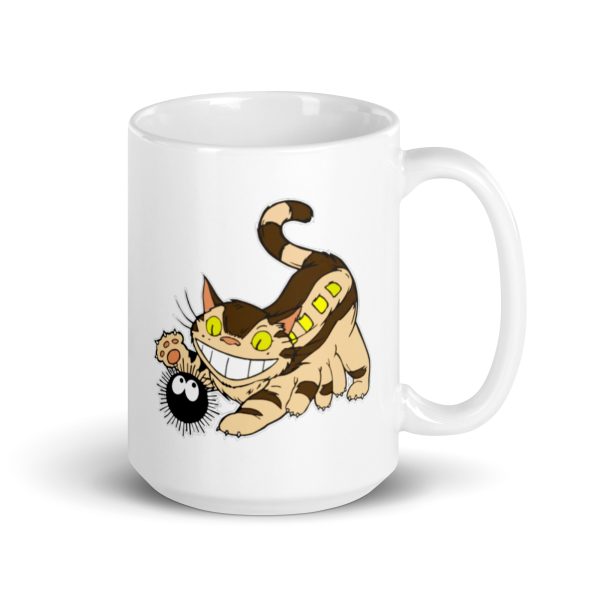 Cat Bus And Soot Sprite Mug
