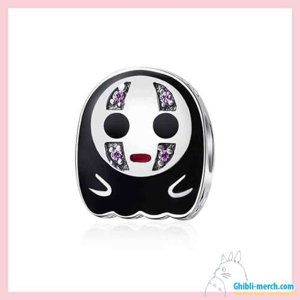 Studio Ghibli 925 Sterling Silver Charm: Totoro, Noface, Calcifer, Soot ...