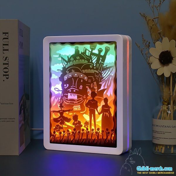 Howl's Moving Castle Light Shadow Box