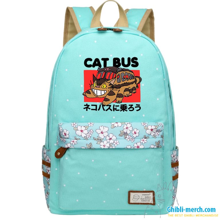 Totoro Cat Bus Backpack HOT New 2024 | Ghibli Merch Store