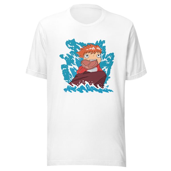 Ponyo On The Wave Unisex t-shirt