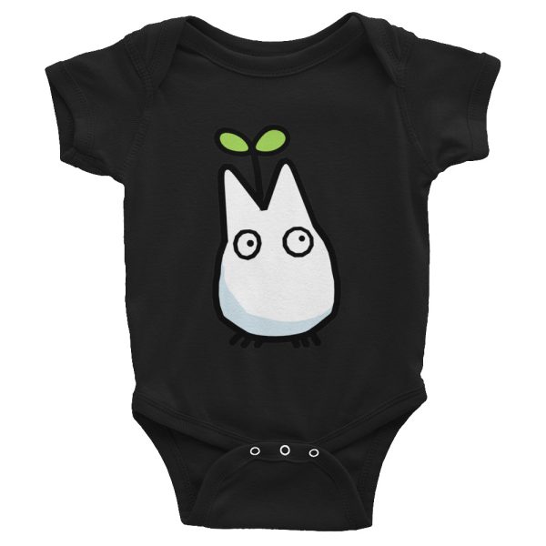Studio Ghibli Totoro White Baby Onesie Infant Bodysuit