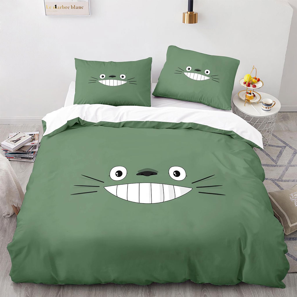 Totoro Funny Face Bedding Set