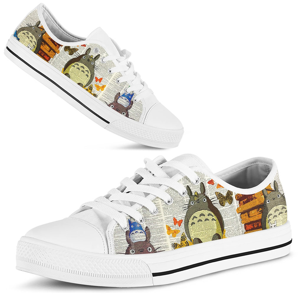 totoro low top shoes