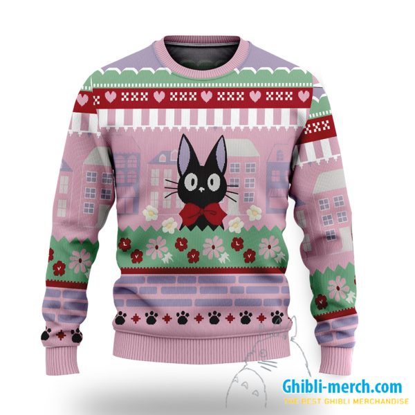 Kiki's Delivery Service Christmas sweater