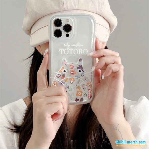 Anime Totoro Transparent Soft Phone Case