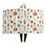 Studio Ghibli Ensemble 10 Characters on Your Hooded Blanket (3)