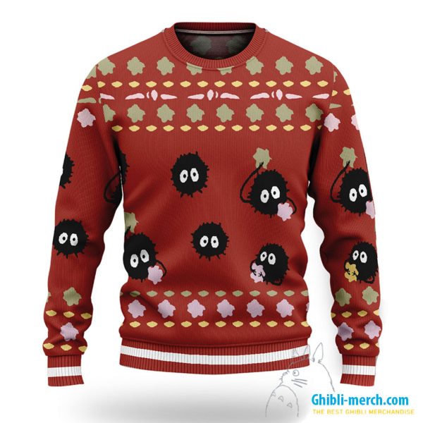 Soot Sprites Ugly Christmas Sweater New 2023