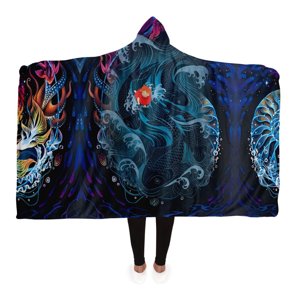Psychic Kraken Hooded Blanket