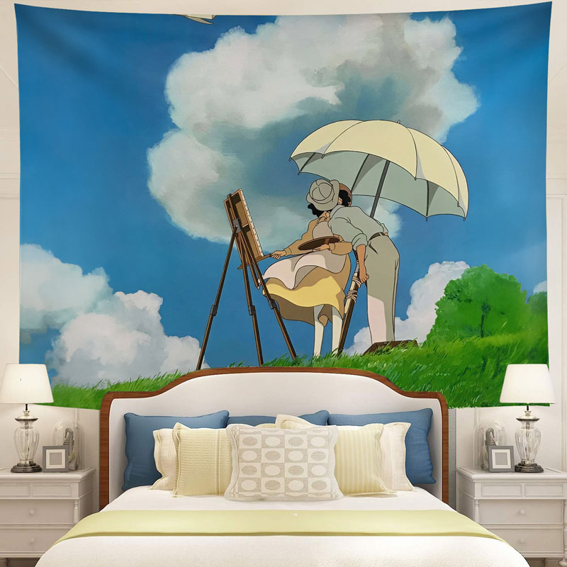 Anime Spirited Away Tapestry Studio Ghibli - Ghibli Merch Store ...