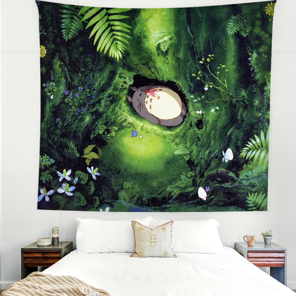 Anime Spirited Away Tapestry Studio Ghibli - Ghibli Merch Store ...
